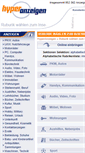 Mobile Screenshot of neue-anzeige.hyperanzeigen.de