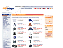 Tablet Screenshot of bekleidung-schuhe.hyperanzeigen.at