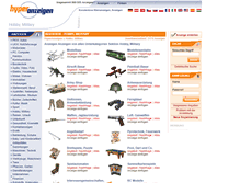 Tablet Screenshot of hobby-military.hyperanzeigen.de