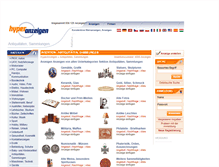 Tablet Screenshot of antiquitaeten-sammlungen.hyperanzeigen.at